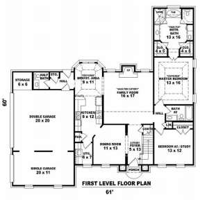 Floorplan 1 for House Plan #053-00717