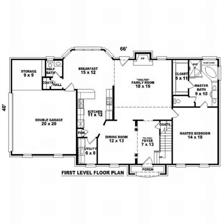 House Plan House Plan #7342 Drawing 1