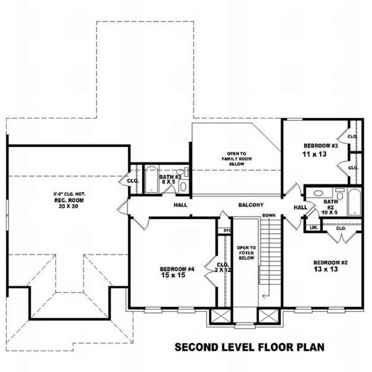 Floorplan 2 for House Plan #053-00724