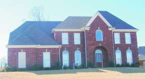 French Country House Plan #053-00727 Elevation Photo