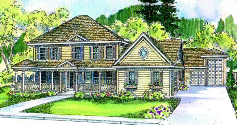 House Plan House Plan #735 Front Elevation