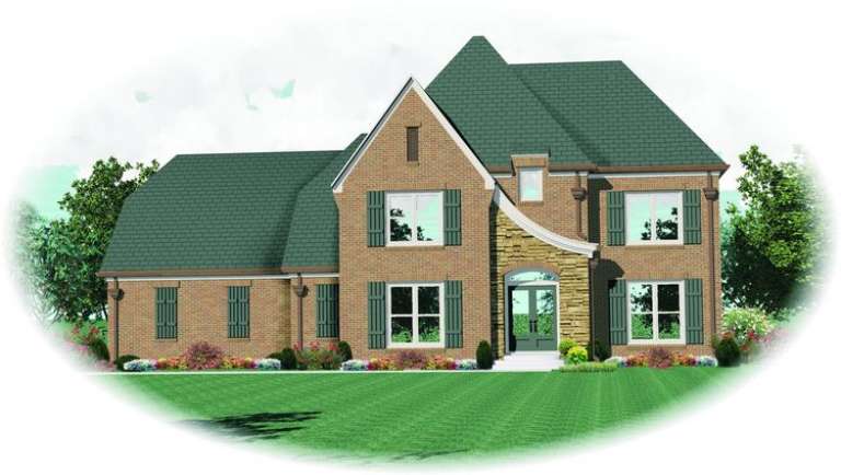 House Plan House Plan #7350 Front Elevation
