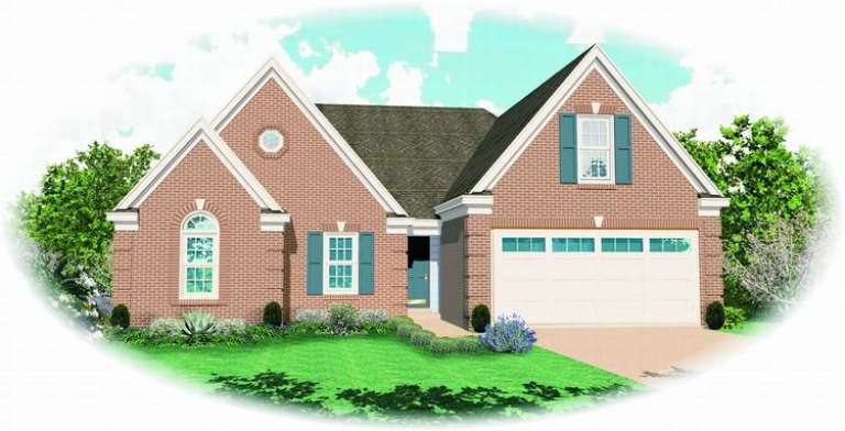 House Plan House Plan #7355 Front Elevation