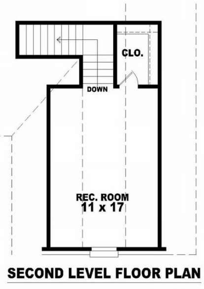 Floorplan 2 for House Plan #053-00734