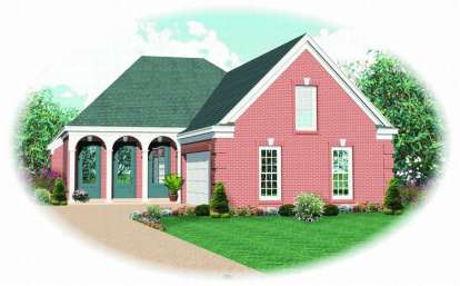 3 Bed, 2 Bath, 2477 Square Foot House Plan - #053-00742