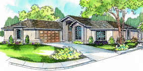 Mediterranean House Plan #035-00086 Elevation Photo
