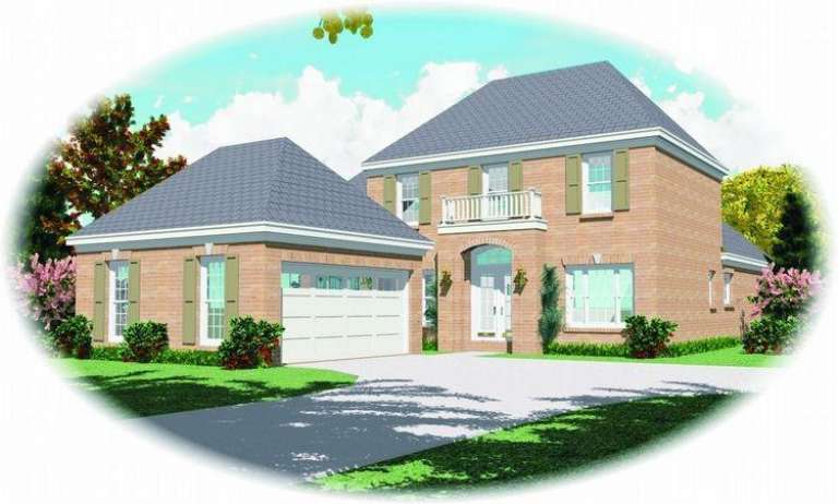 House Plan House Plan #7371 Front Elevation