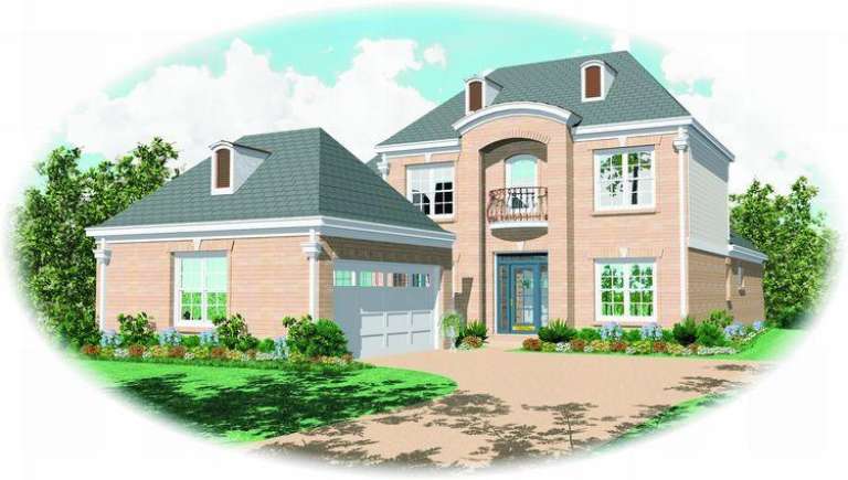 House Plan House Plan #7374 Front Elevation