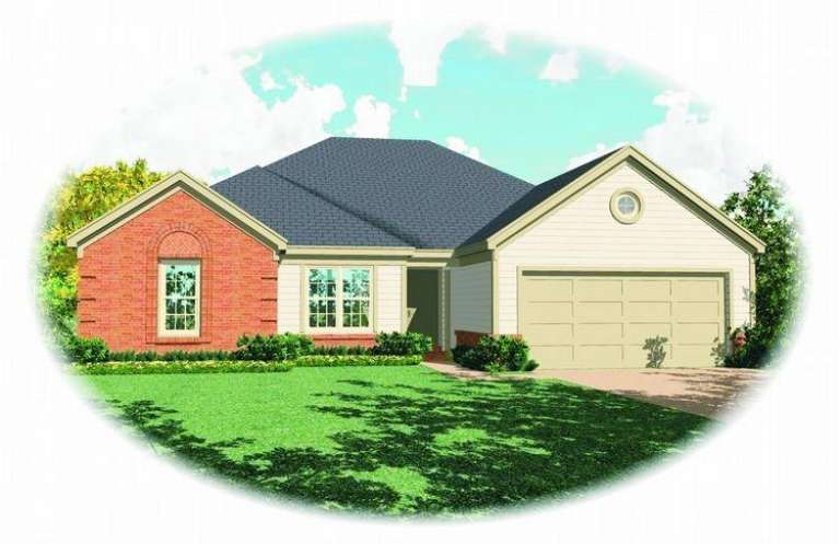 House Plan House Plan #7378 Front Elevation