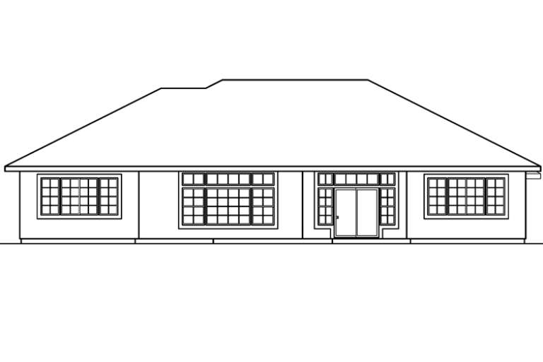 Mediterranean House Plan #035-00087 Elevation Photo