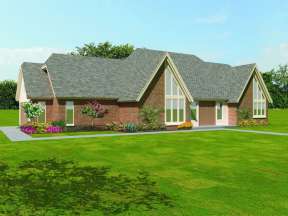 Traditional House Plan #053-00774 Elevation Photo