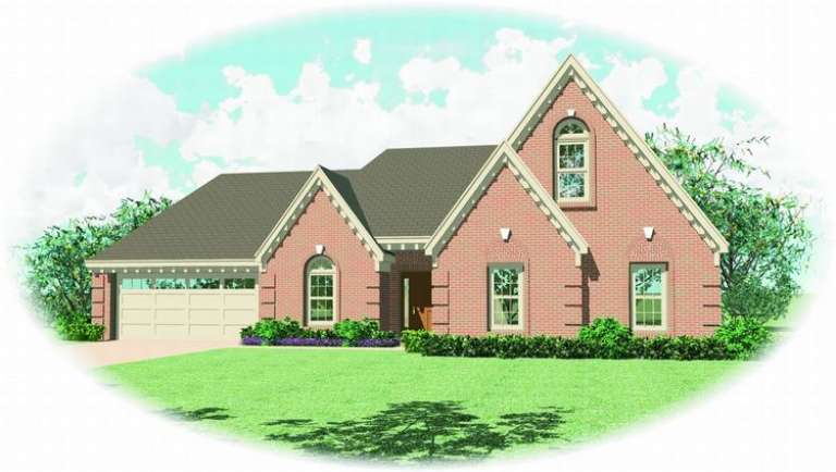 House Plan House Plan #7399 Front Elevation