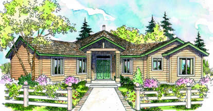 3 Bed, 2 Bath, 2001 Square Foot House Plan - #035-00089