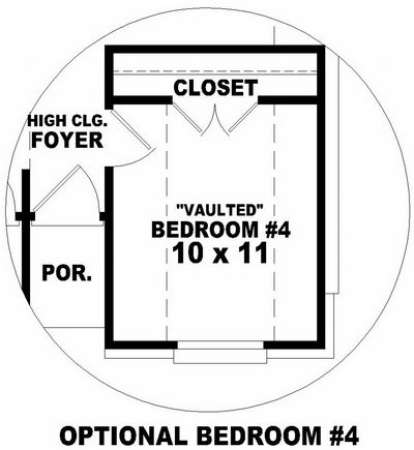 Floorplan 2 for House Plan #053-00792