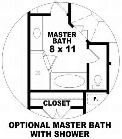 Floorplan 4 for House Plan #053-00792