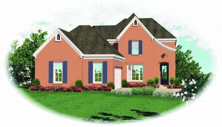 House Plan House Plan #7418 Front Elevation