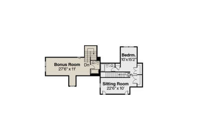 Second Floor for House Plan #035-00091