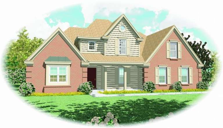 House Plan House Plan #7421 Front Elevation