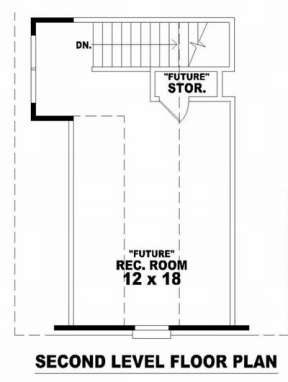 Floorplan 2 for House Plan #053-00801
