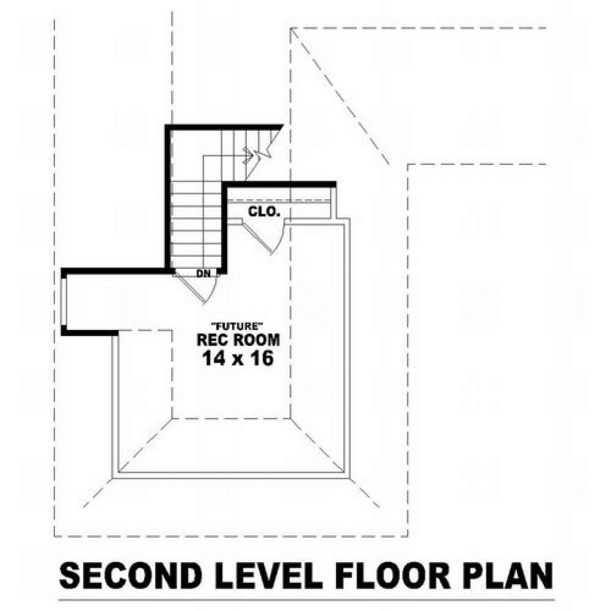 Floorplan 2 for House Plan #053-00802