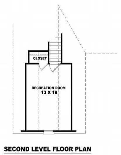 Floorplan 2 for House Plan #053-00803