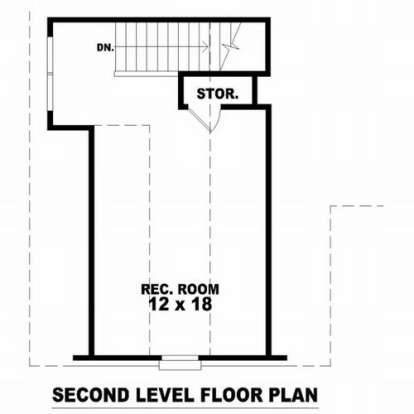 Floorplan 2 for House Plan #053-00804