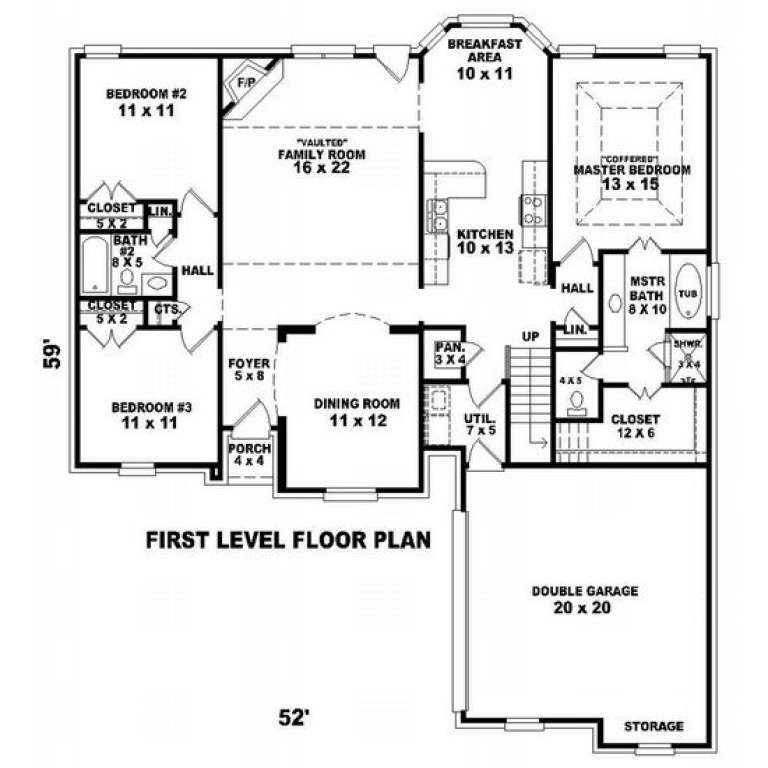 House Plan House Plan #7426 Drawing 1