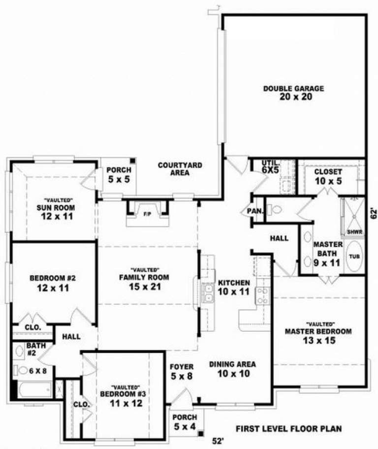House Plan House Plan #7428 Drawing 1