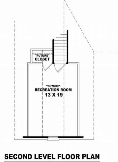 Floorplan 2 for House Plan #053-00808