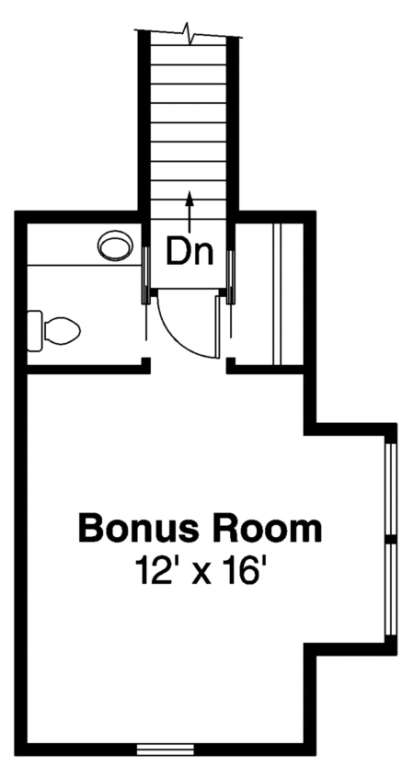 Floorplan 2 for House Plan #035-00092