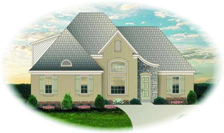 House Plan House Plan #7430 Front Elevation