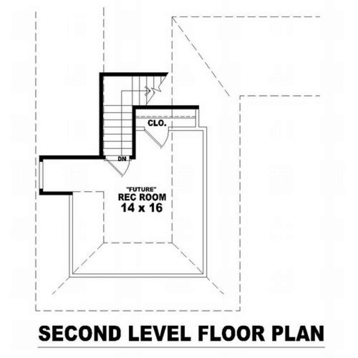 Floorplan 2 for House Plan #053-00809