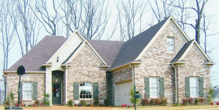 European House Plan #053-00810 Elevation Photo