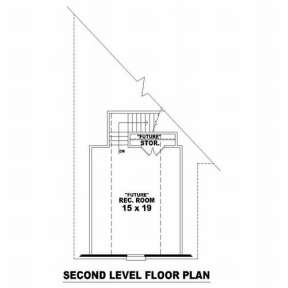 Floorplan 2 for House Plan #053-00812