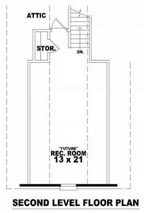 Floorplan 2 for House Plan #053-00813