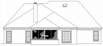 French Country House Plan #053-00814 Elevation Photo