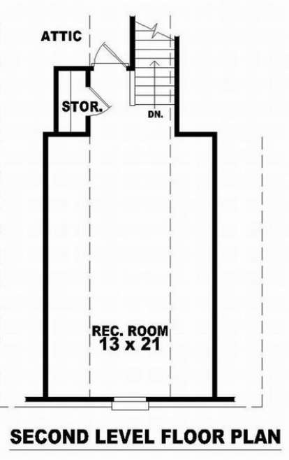 Floorplan 2 for House Plan #053-00816