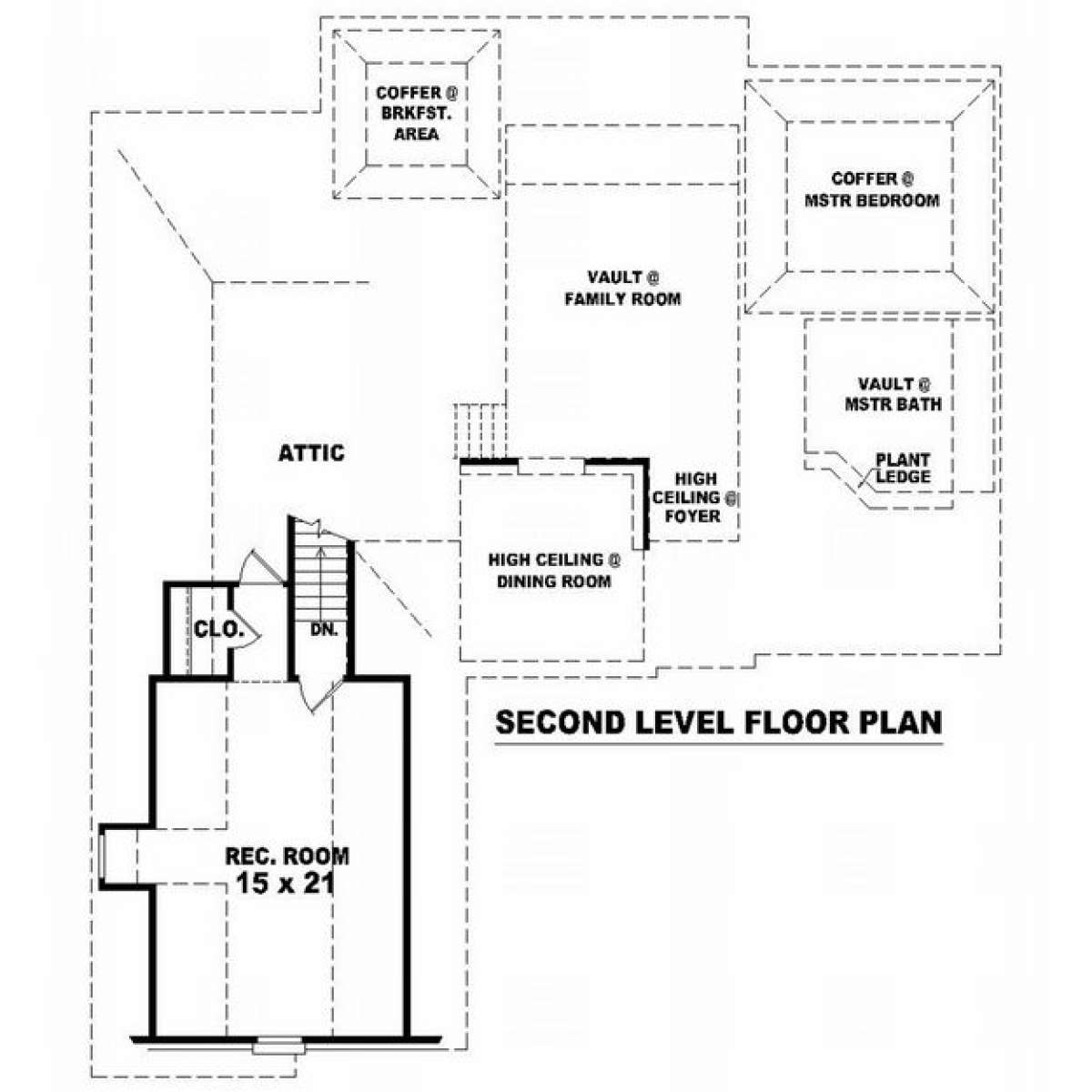 Floorplan 2 for House Plan #053-00820