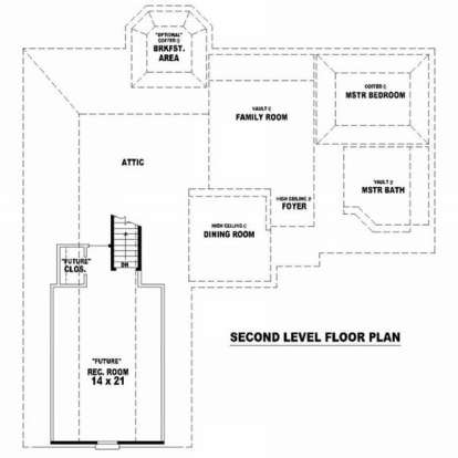 Floorplan 2 for House Plan #053-00822
