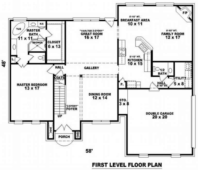House Plan House Plan #7464 Drawing 1