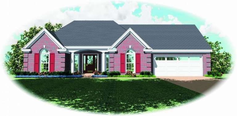 House Plan House Plan #7473 Front Elevation
