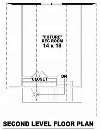 Floorplan 2 for House Plan #053-00861