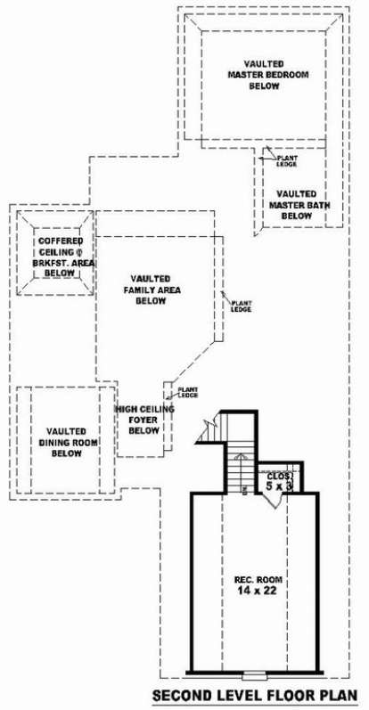 Floorplan 2 for House Plan #053-00880