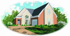 Traditional House Plan #053-00881 Elevation Photo