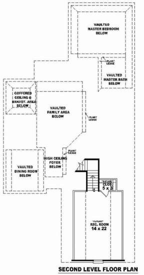 Floorplan 2 for House Plan #053-00882