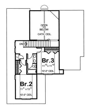 Floorplan 2 for House Plan #402-01047