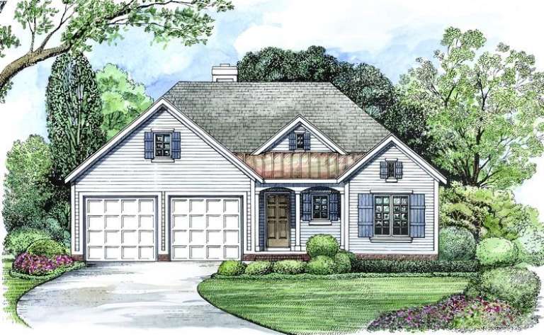 House Plan House Plan #7517 Front Elevation