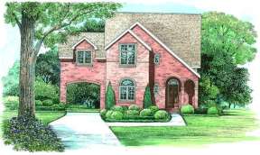 Traditional House Plan #402-01052 Elevation Photo