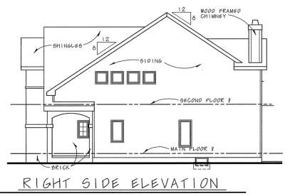 Traditional House Plan #402-01052 Elevation Photo