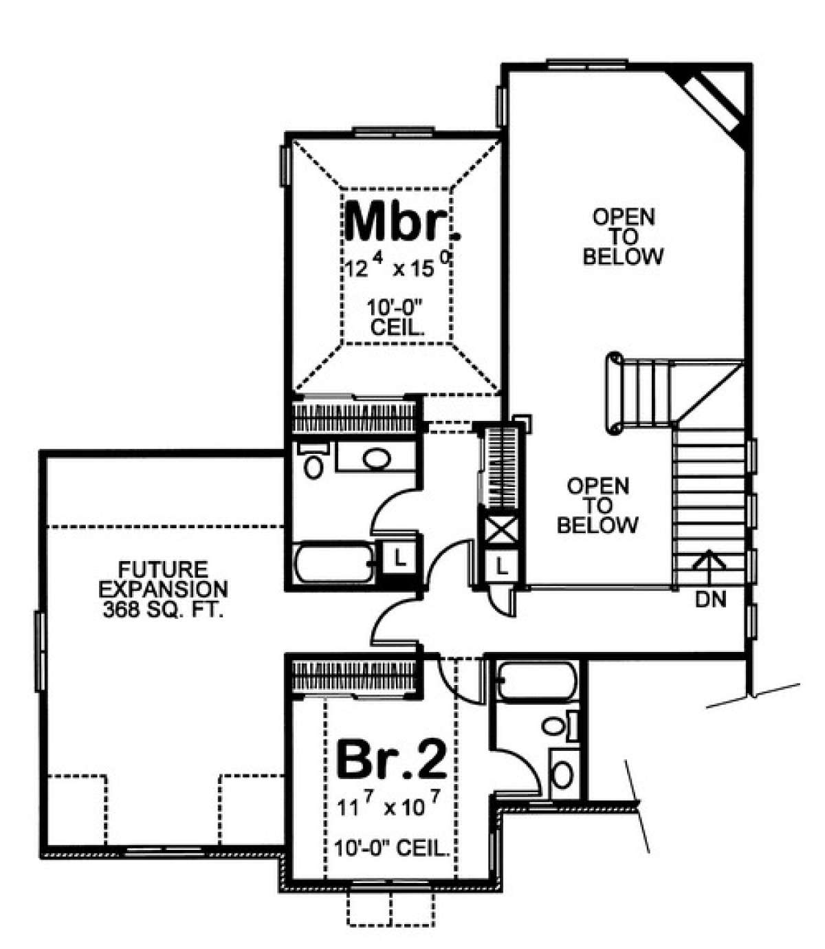 Floorplan 2 for House Plan #402-01052